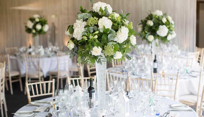 Luxury wedding chauffeur car